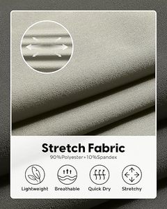 High Quality OEM Wholesale Custom Logo 100% Cotton <b>Elastic</b> Waistband Flat Front Zipper Fly Multiple Pockets <b>Chino</b> <b>Shorts</b> For Men - Product Image 2