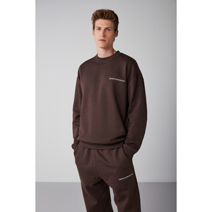 Sudadera Extra Grande para Hombre GRIMELANGE Rairok, Forrada de Felpa, Cómoda, Bordada - Product Image 4