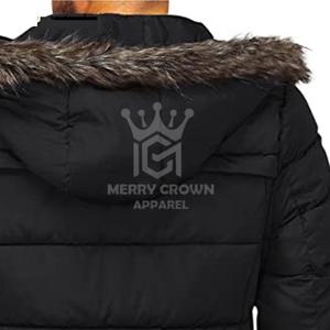 Veste d'hiver pour homme Manteau à capuche chaud et coupe-vent Parkas pour homme Parka épaisse pour homme Vêtements d'extérieur respirants décontractés Vestes pour homme - Product Image 4