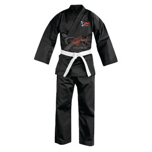 Costumes de karaté en matériaux durables de conception personnalisée uniforme d'entraînement d'arts martiaux uniforme de Gi jui jitsu kung fu Taekwondo - Product Image 3