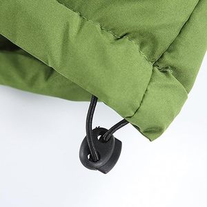 Veste d'hiver légère unisexe pour hommes, col montant, décoration en fourrure, respirante, grande taille, fabriquée au Pakistan - Product Image 4