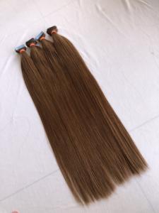 Extensiones de cabello humano de visón peruano recto sedoso de 24 "de calidad superior del vendedor indio 100% - Product Image 3