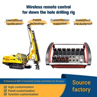 Nouvelle télécommande hydraulique sans fil industrielle NOMI NM-018 WF2, anti-corrosion, tension personnalisée pour machine de forage