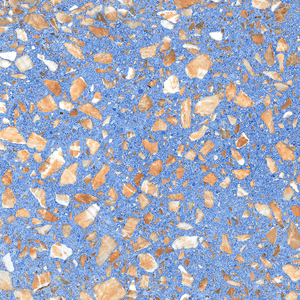 Carrelage de sol en porcelaine glaçure bleu clair de conception italienne 600*600 Exportateur leader de style moderne du fabricant indien - Product Image 2