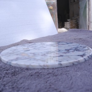 Tabla de Cortar Redonda de Mármol de Diseño, Tabla de Cortar y Servir de Primera Calidad para Cocina, Hogar y Restaurantes, Procedente de la India - Product Image 5