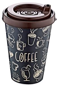 Tasses à café 400ml avec couvercle en paille Idéal pour les boissons chaudes et froides Tasse de voyage réutilisable avec couvercle anti-déversement Conceptions uniques Koi - Product Image 4