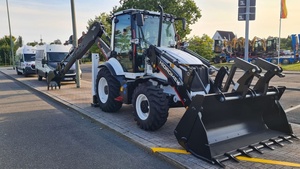 2024 HMK 102B ALPHA Diesel <b>Backhoe</b> <b>Loader</b> Wheel <b>Loader</b> with High Load Moment for Sale - Product Image 3