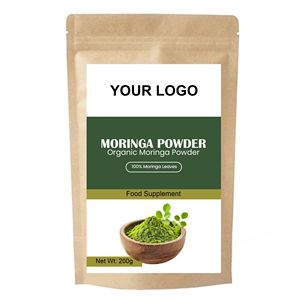 Isar International's 100% Pure Organic Moringa Leaf Herbal Extract Powder Green Wild Culture Private Label Online Wholesale - Product Image 3