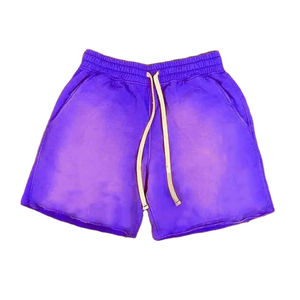 Shorts lavés à l'acide du meilleur fabricant pour hommes, étiquette personnalisée, prix raisonnable, service OEM, motif solide - Product Image 6