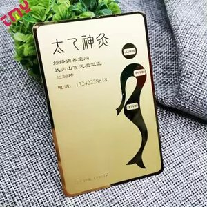 Carta VIP in Metallo Personalizzata di Alta Qualità al Prezzo Più Basso, Stampa di Carte Aziendali in Oro Rosa con Design Personalizzato - Product Image 2