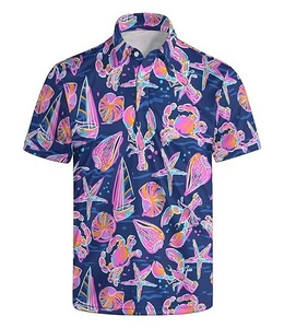 Vente en gros de polos à manches courtes pour hommes, polos imprimés avec logo personnalisé, t-shirt polo personnalisé de qualité supérieure pour hommes - Product Image 2