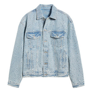 Vente en gros de nouvelles vestes en jean pour hommes, couleur unie, vestes en jean de qualité supérieure pour la vente en ligne - Product Image 1