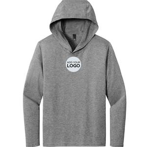 Sweat-shirt à capuche en polaire à manches longues pour l'hiver, avec impression numérique brodée et poches - Product Image 4