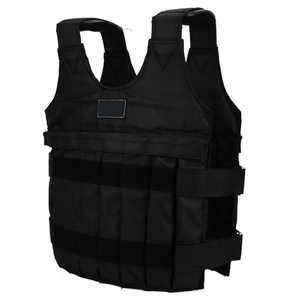 Gilet lesté d'entraînement tactique de fitness, sangle d'épaule réglable, couleur et taille personnalisables pour tous les types de sports de musculation - Product Image 1