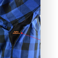 Chemise de course de moto personnalisée pour unisexe, nouveau design en flanelle à carreaux, protection pour motard, chemise coupe-vent d'été pour adulte