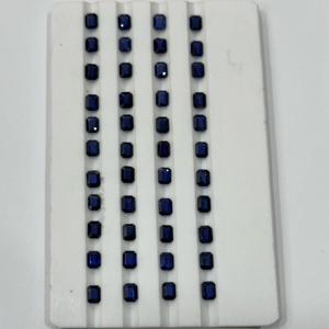 Saphir bleu de haute qualité pierres précieuses Diffusion octogone coupe saphirs bleus en vrac produit en vrac fait à la main - Product Image 3