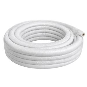 Tubería Multicapa Aislada PEX AL PEX Blanca de 20 y 26 mm Anticondensación de 13 mm para Aire Acondicionado y Bomba de Calor - Product Image 1