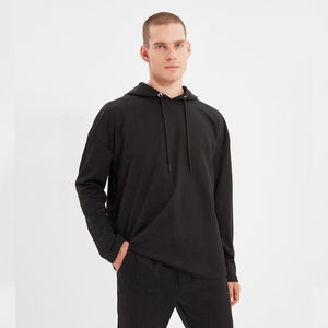 Logo personnalisé ensemble de sweatshirts ras du cou surdimensionnés pull en coton imprimé pulls brodés vierges pour hommes survêtements - Product Image 1