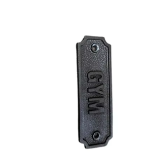 Buy iron <b>plaque</b> plate gym sign antique cast iron <b>plaque</b> sign plate wholesale - Product Image 1