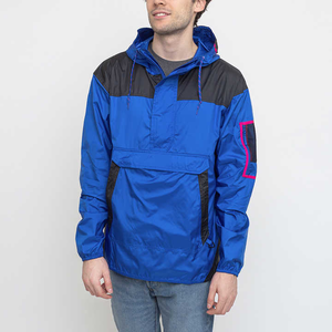 Veste de pluie design solide veste coupe-vent veste de printemps coupe-vent sport de haute qualité pour hommes - Product Image 1