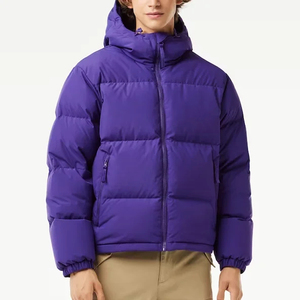 Hot Selling <b>Mens</b> Winter Puffer <b>Jacket</b> Outwear Padded Coat Custom <b>Nylon</b> Down Zipper <b>Jacket</b> for <b>Men</b> - Product Image 1