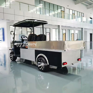 Nouveau <span class=keywords><strong>modèle</strong></span> de voiturette de golf électrique <span class=keywords><strong>concept</strong></span> avec <span class=keywords><strong>2</strong></span> sièges avant batterie au lithium (48v) voiturette électrique avec seau - Product Image 4