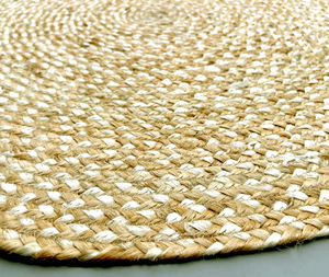 Alfombra de baño de ganchillo redonda hecha a mano | Alfombra de baño suave y absorbente de algodón 100% con borde decorativo - Product Image 3