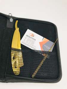 Kit de alicates de extensión de pelo de acero inoxidable chapado en oro de grado quirúrgico profesional de alta calidad más vendido ecológico - Product Image 3