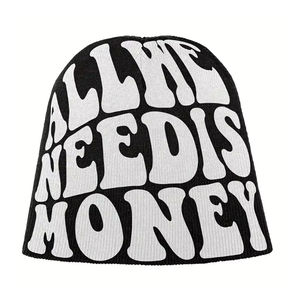 Confortable Beanie lettre Jacquard tricoté personnalisé votre Logo à revers sport Jacquard tricoté Beanie mode hiver jacquard Beanie - Product Image 4