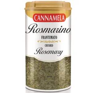 Super High Quality Made in Italy Rosemary in Leaves Cannamela Aromatic Herbs To Cook 1 Jar 40g