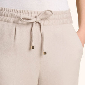 กางเกงขายาวทรงตรงเอวกลางสำหรับผู้หญิง ดีไซน์โดดเด่น แห้งเร็ว ระบายอากาศได้ดี ไซส์พลัส สไตล์ลำลอง คุณภาพสูง ผ้าฝ้าย 100% ใหม่ - Product Image 4