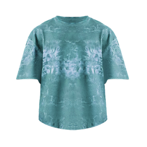 T-shirt tie-dye vintage en coton pour homme, style streetwear hip-hop - Product Image 2