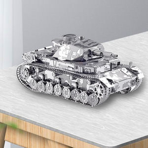 Accessoires de <span class=keywords><strong>puzzle</strong></span> <span class=keywords><strong>Piececool</strong></span> IV TANK, <span class=keywords><strong>puzzle</strong></span> unisexe, <span class=keywords><strong>puzzle</strong></span> en métal <span class=keywords><strong>3D</strong></span>, bricolage, cadeau de Noël pour adolescents et adultes - Product Image 6