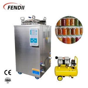 High pressure 35l 50l 75l 100l 150l Steam Retort Autoclave food sterilizer Counter Pressure Autoclave For Food