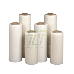 Film d'emballage de palette de barrière de rouleau d'emballage de PVC extensible du fabricant avec l'extensibilité pour l'emballage de sac de fermeture éclair de gelée - Product Image 1