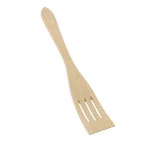 Spatola da cucina in legno Oryx con scanalature, 30 cm. - Product Image 1