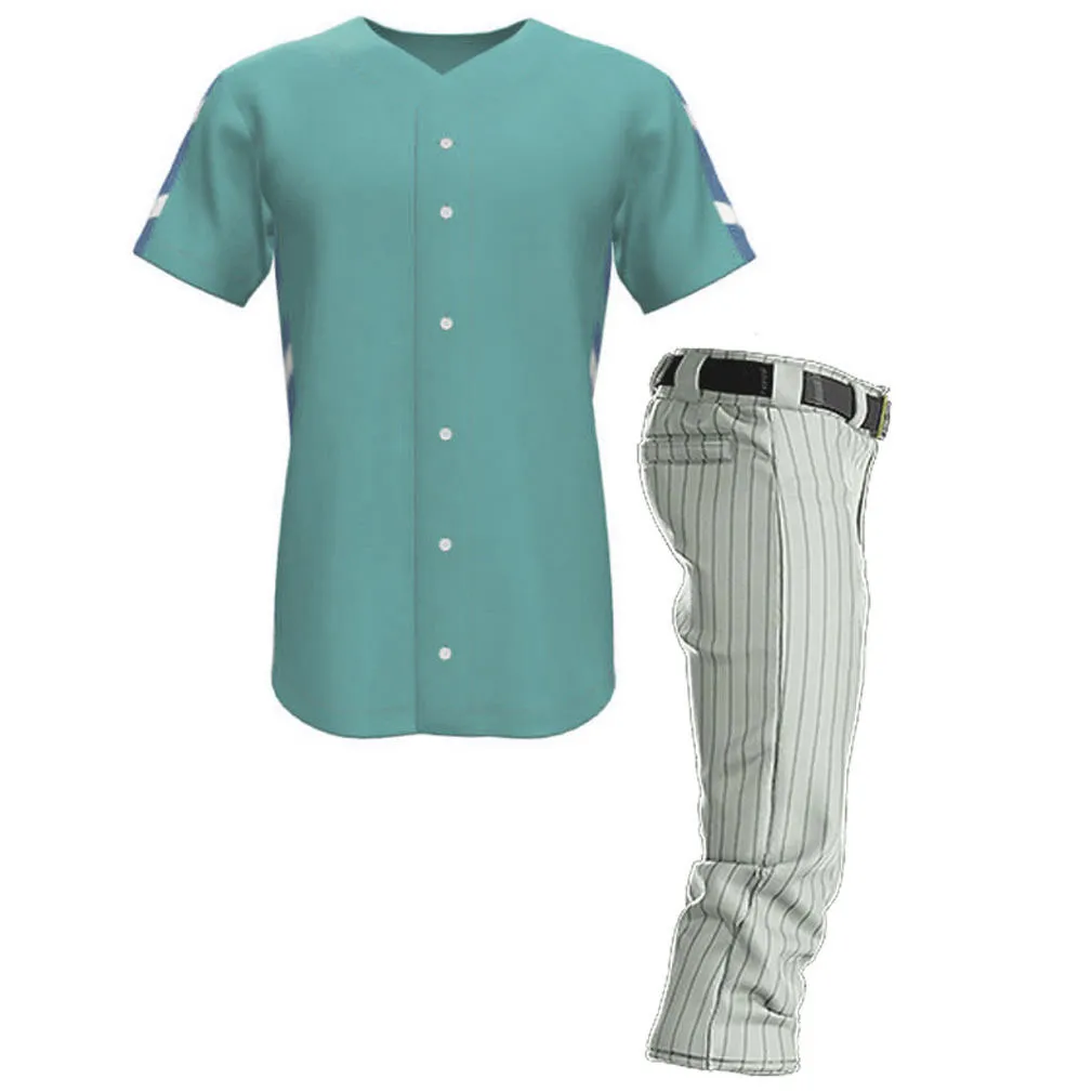 2024 Polyester Custom Made Own Logo Wholesale Baseball Uniforms OEM Services Direct Factory Baseball Uniforms with unique design