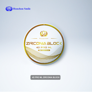 Blocco di zirconio multistrato 4D PRO ML Honchon camma zirconio blocchi di materiale ceramico di consumo per laboratorio odontoiatrico - Product Image 5
