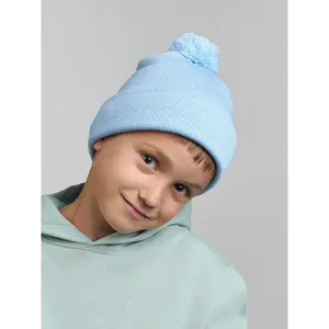 Cuffie Personalizzate per Bambini con Pompon Wind-S, Gadget Personalizzabili per Felpe e Maglioni Promozionali - Product Image 1