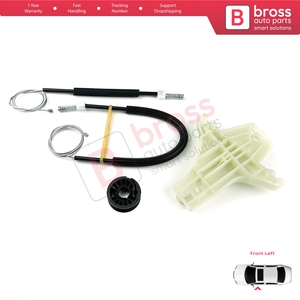Kit de réparation de lève-vitre avant gauche BWR5080 pour Amarok MK1 2H 2010-2022 Pickup 4 portes 2H0837401 - Product Image 2