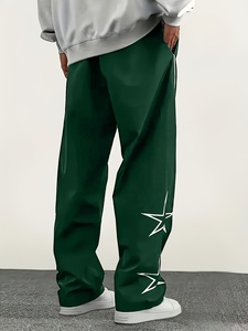 Pantalon de survêtement ample pour homme, nouvelle conception, qualité supérieure, coupe décontractée, jambe large, style streetwear - Product Image 3