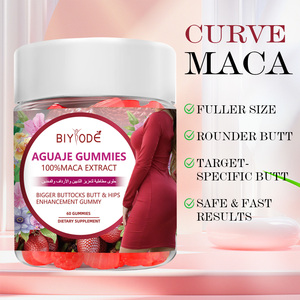 Индивидуальная индивидуальная Марка Aguaje-Gummies травяная добавка OEM ODM натуральное улучшение бедер коррекция фигуры оптом - Product Image 2