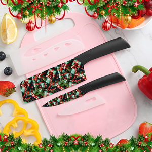 Meilleures ventes Couteau de chef avec étui Lame en céramique Plastique Ambidextre Durable Aventures en plein air Compétences de survie Vente flash Rapide - Product Image 4