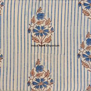 Tela de Algodón Cambray con Estampado Tradicional Jaipuri, 60x60 cm - Product Image 5