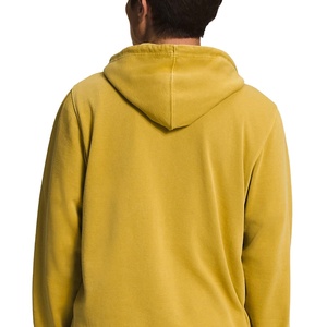 2025เสื้อฮู้ดผ้าฝ้ายบุขนแกะหนาอบอุ่นมีกระเป๋าซิปสีทึบออกแบบได้ตามต้องการสำหรับฤดูหนาว - Product Image 4