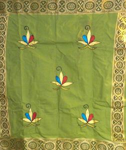 Robe de soirée en coton indien de luxe d'Intorica tenue de soirée pour femmes le plus récent costume de technique Dobby tissé en fil peigné biologique africain - Product Image 6