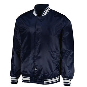 Chaquetas universitarias de satén de alta calidad para hombre, los mejores diseños duraderos de invierno, producto famoso para venta al por mayor, piel de oveja de talla grande transpirable - Product Image 6