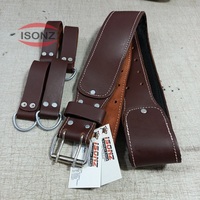 Pochette à outils pour ceinture en cuir personnalisée 18 poches