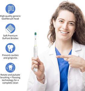 Recharges de têtes de brosse à dents en vrac standard international génériques pour Oral-B, têtes de remplacement rondes, vente en gros directe usine - Product Image 6