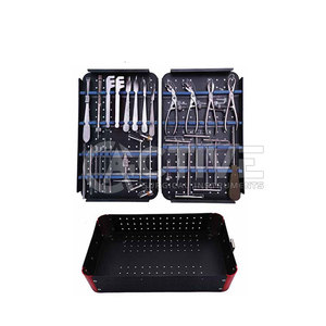 Juego completo de fragmentos pequeños con portaagujas y placas de hueso de acero inoxidable portaagujas con juego de fragmentos pequeños - Product Image 6